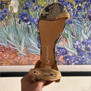 Women's Snakeskin Sandals